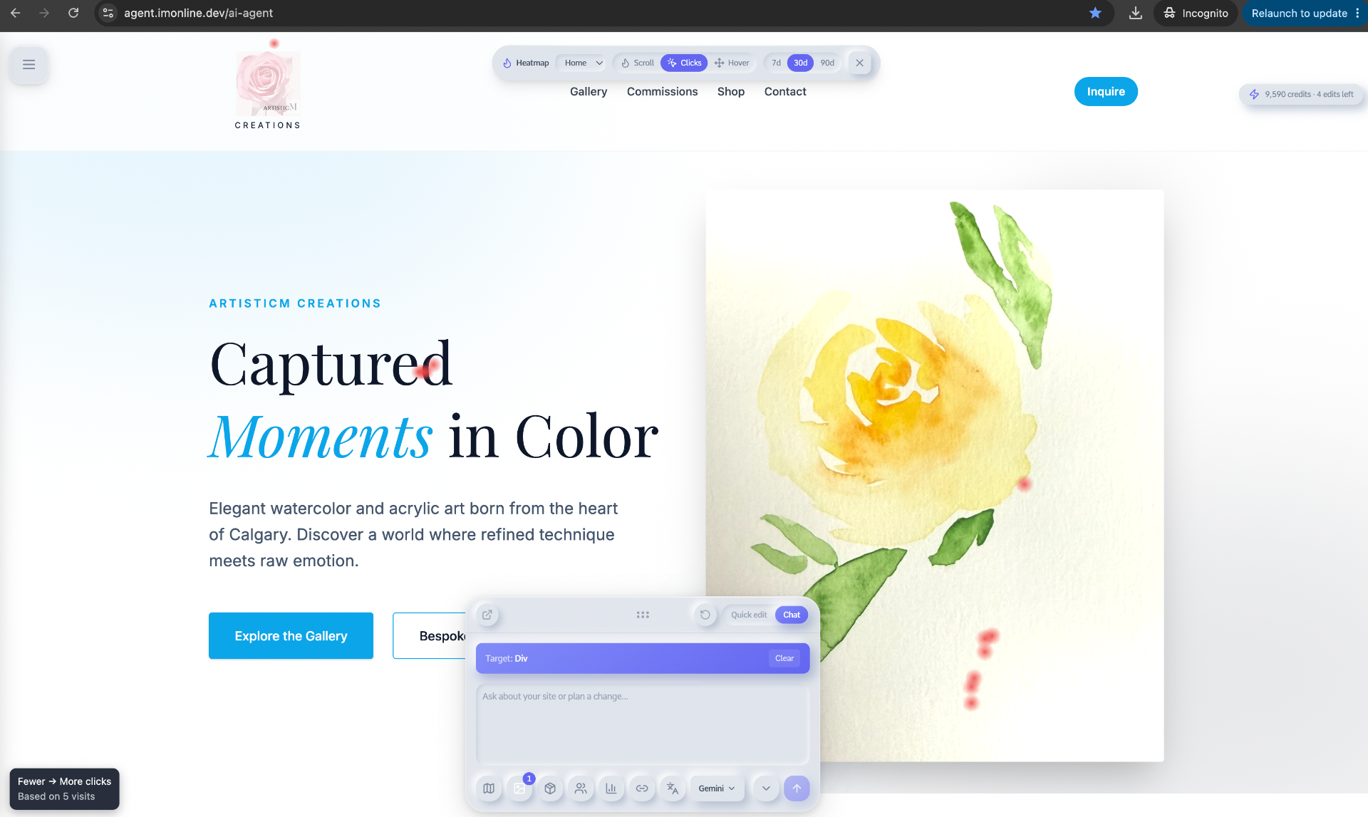 Desktop Dashboard