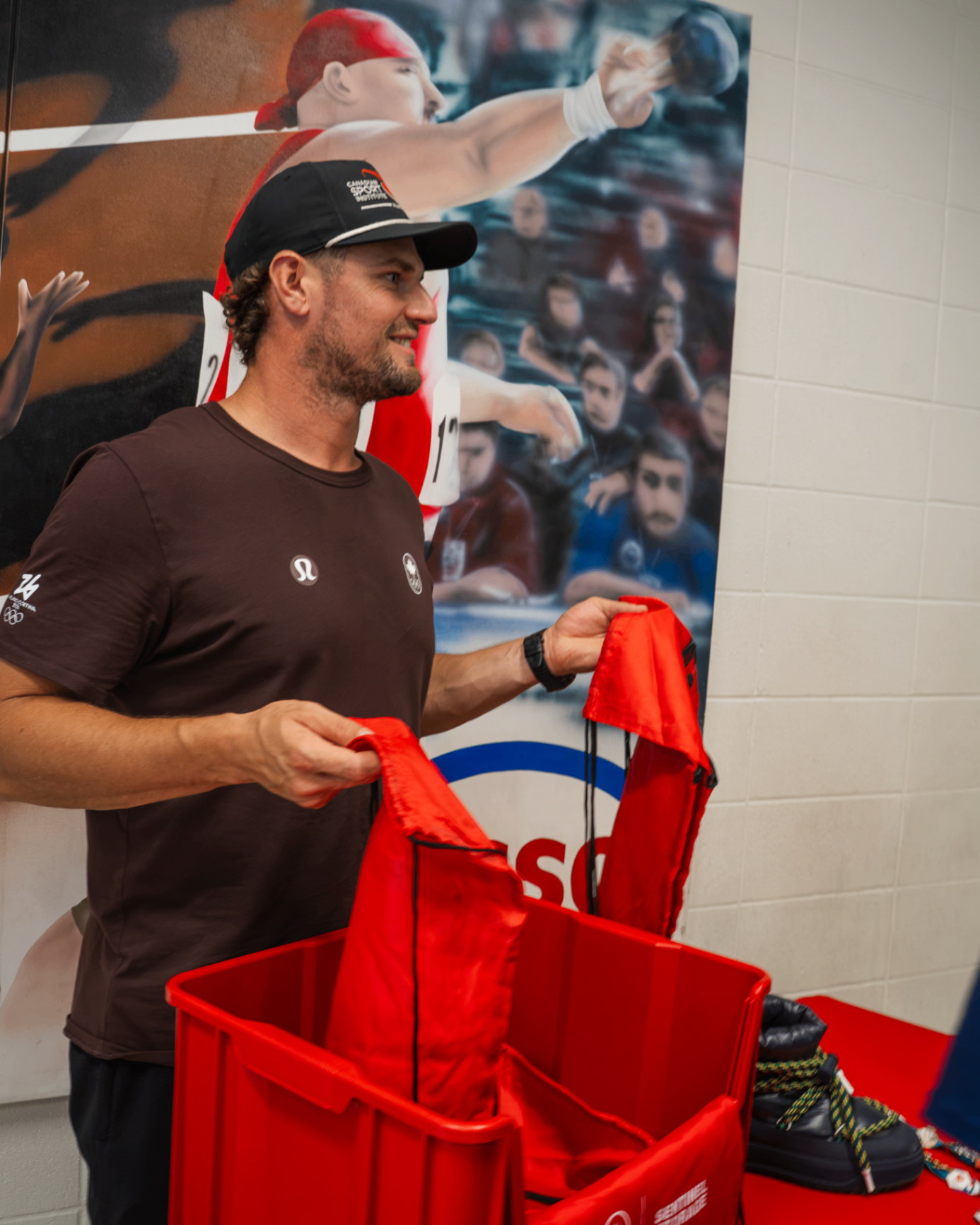 Edmonton kickoff community moment