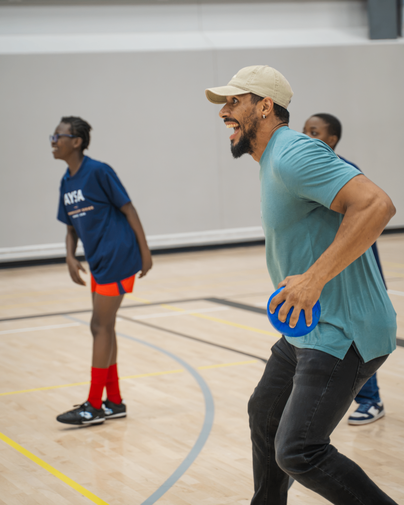Group activity during the Edmonton Summer Kickoff